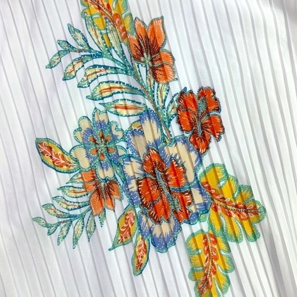 🔆O’NEILL🔆 JUNIA MIDI DRESS FLORAL WHITE Non-wrinkle comfortable beautiful - Picture 14 of 16